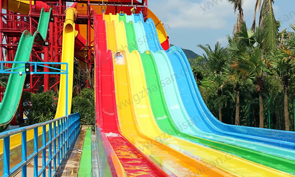 三亚千古情水上乐园竞赛滑道 三亚千古情水上乐园竞赛滑道