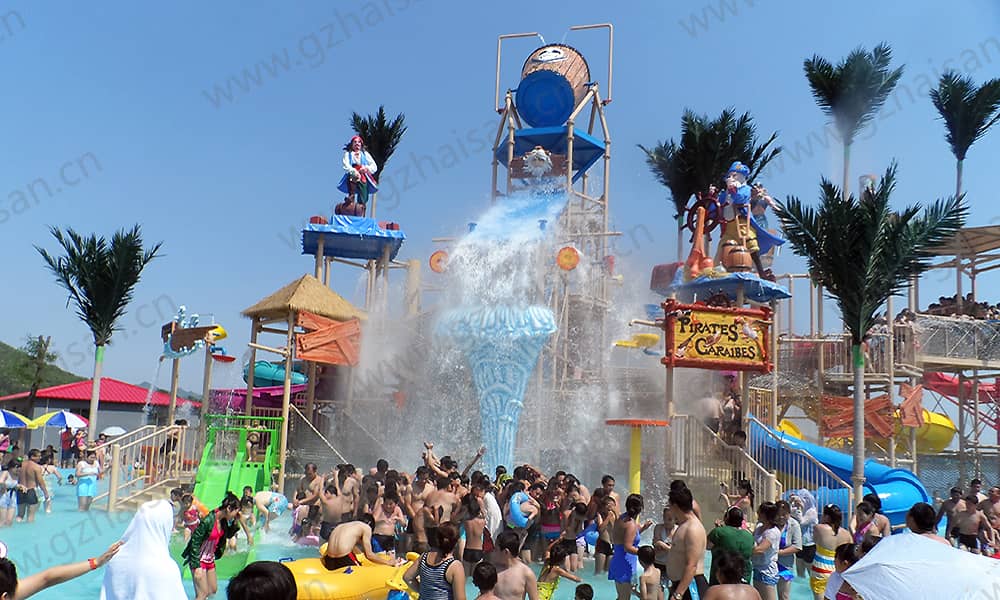 河北狼牙山龙门湖水上乐园树屋 河北狼牙山龙门湖水上乐园树屋