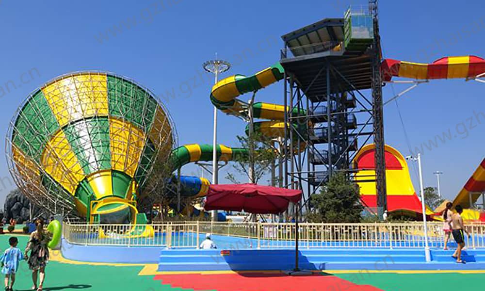 黑龙江哈尔滨美丽岛大喇叭、冲天回旋