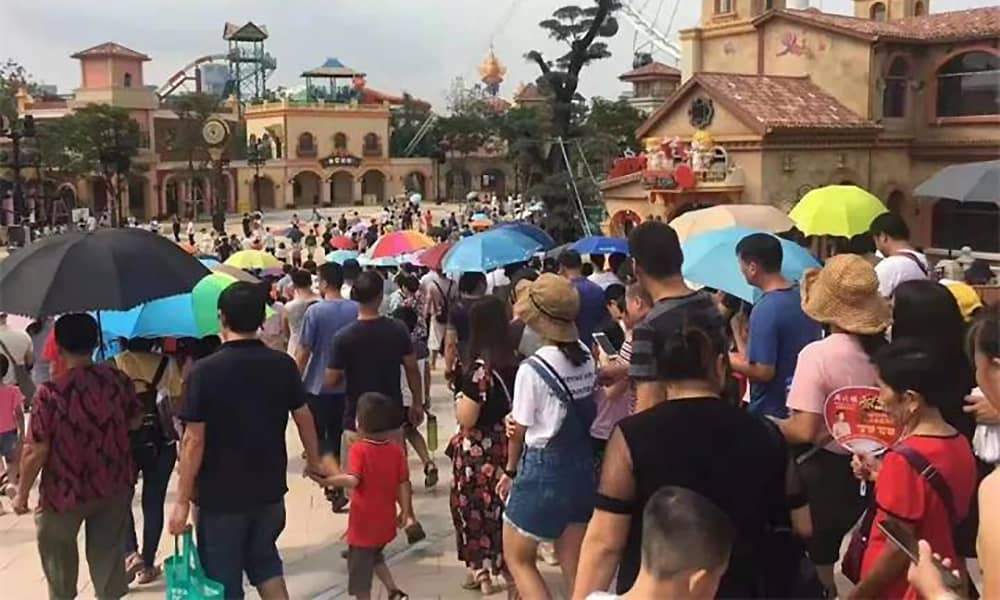 jinnianhui今年会游乐参与打造的欢乐海岸PLUS三天迎客超16万人！